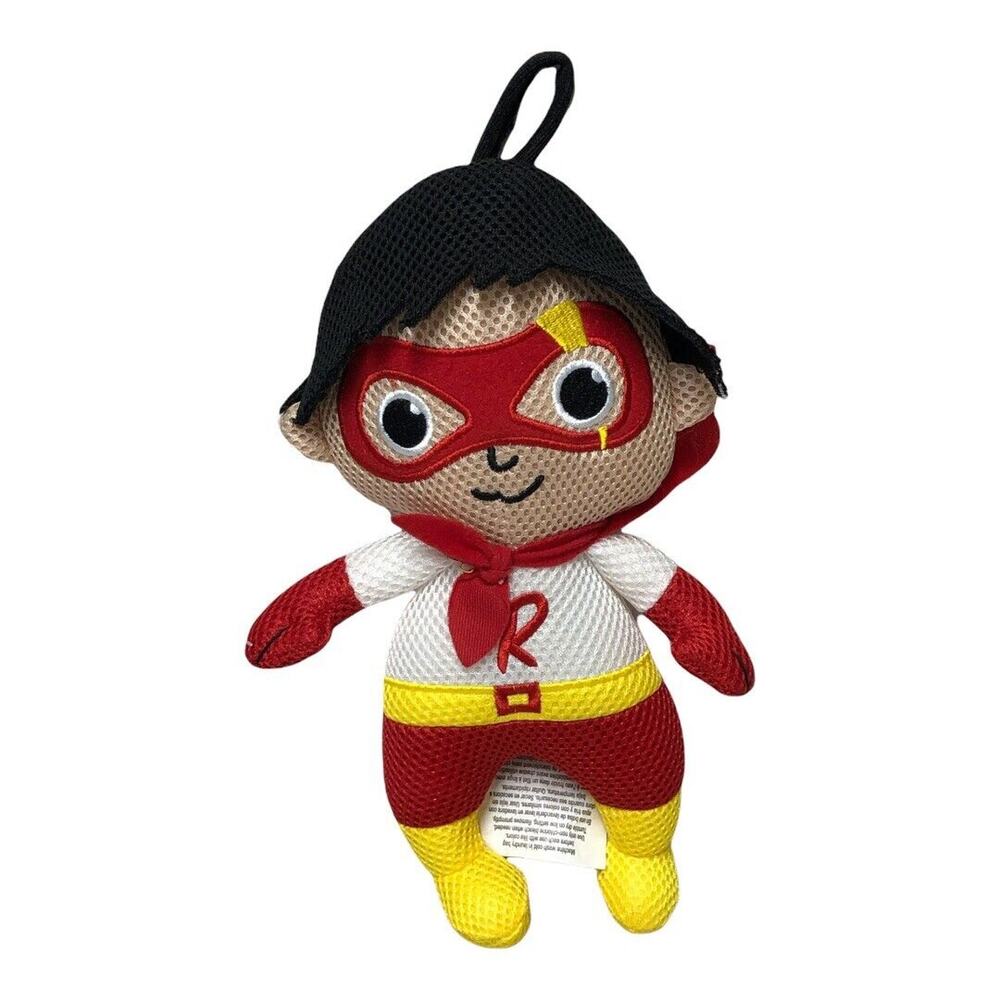 Ryan's World Plush Mesh‎ Super Hero Doll Figure Stuffed Toy 11"